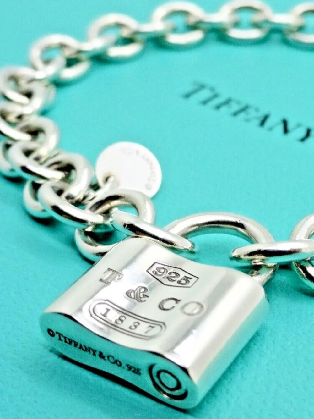 Tiffany & Co. 1837 Love Lock Bracelet